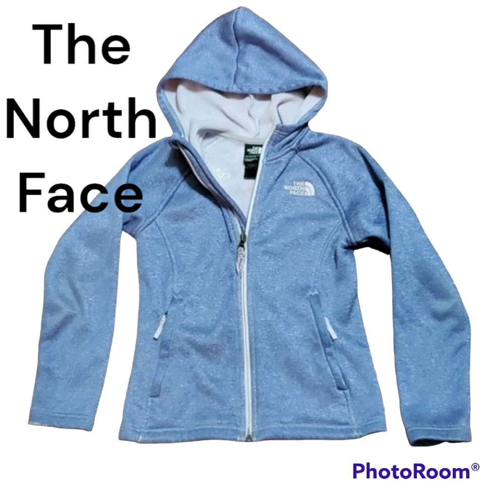 The North Face zip jacket Girls 7/8